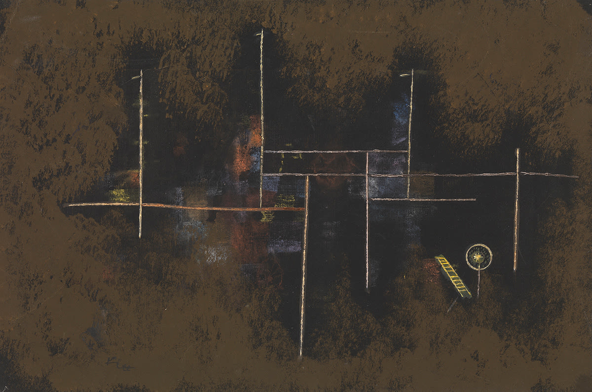 scaffolding for a new building - Paul Klee