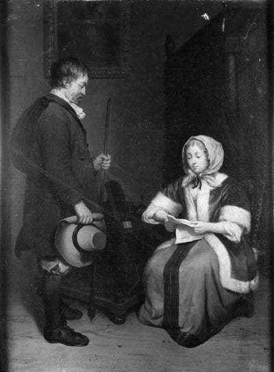 Paysage domestique - Gerard ter Borch