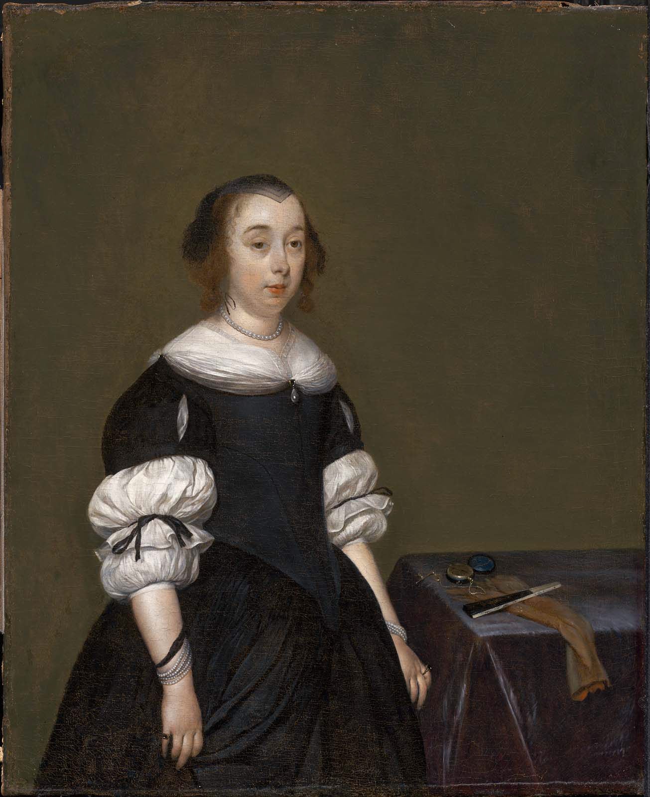 Portrait de femme - Gerard ter Borch