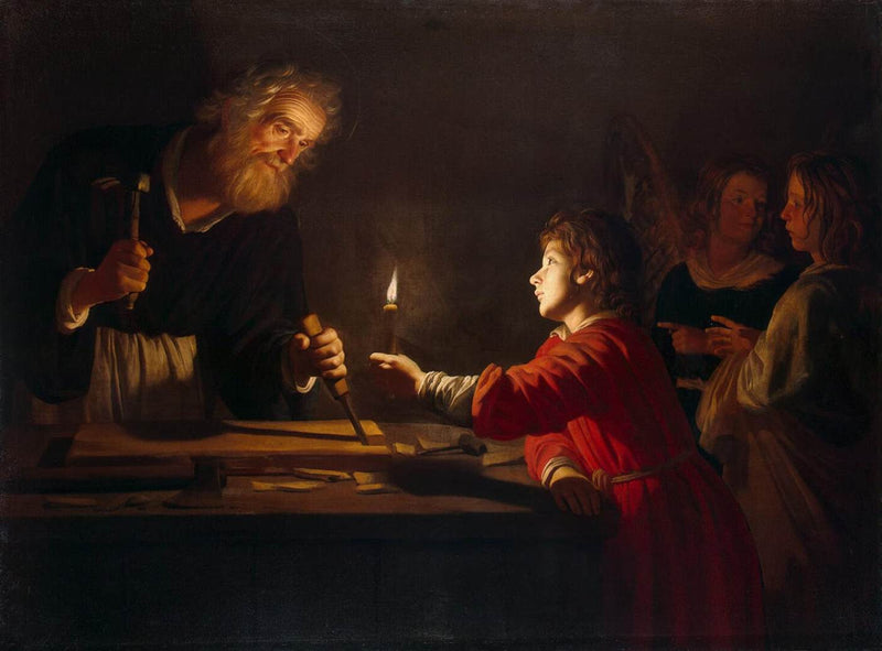 The Childhood of Christ - Gerrit van Honthorst