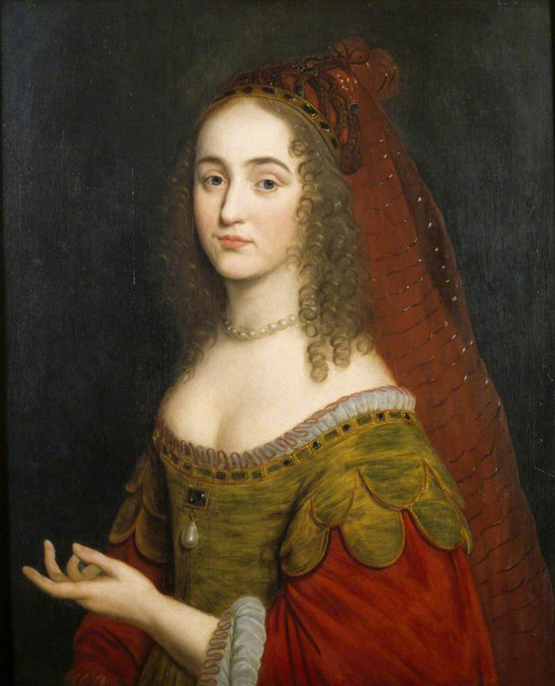 Princess Henrietta Maria, Palatine Princess, Princess of Siebenbürgen, Transylvania (1626-1651) - Gerrit van Honthorst