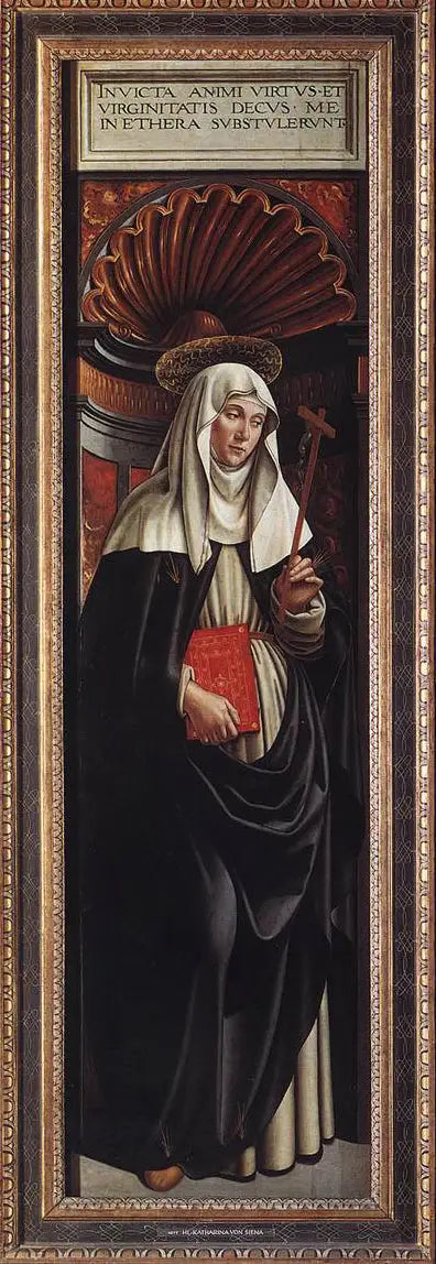 Saint Catherine of Siena - Domenico Ghirlandaio
