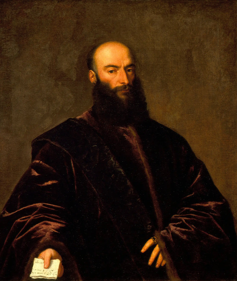 Portrait of Giacomo di Andrea Dolfin - Titian