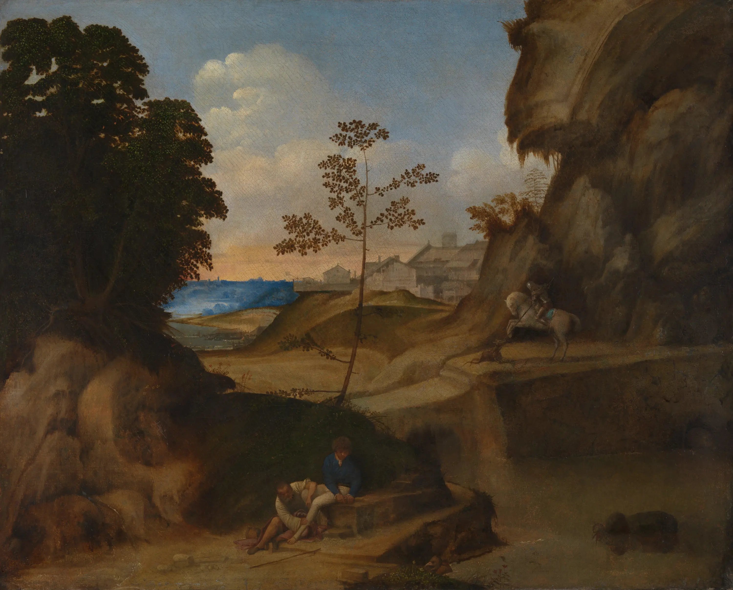 Coucher de soleil - Giorgione - Alpha Reproduction