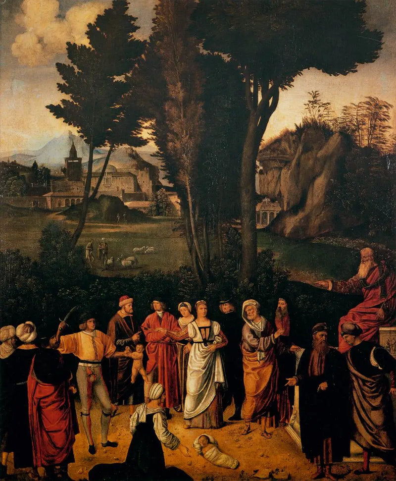 The Judgment of Solomon - Giorgione