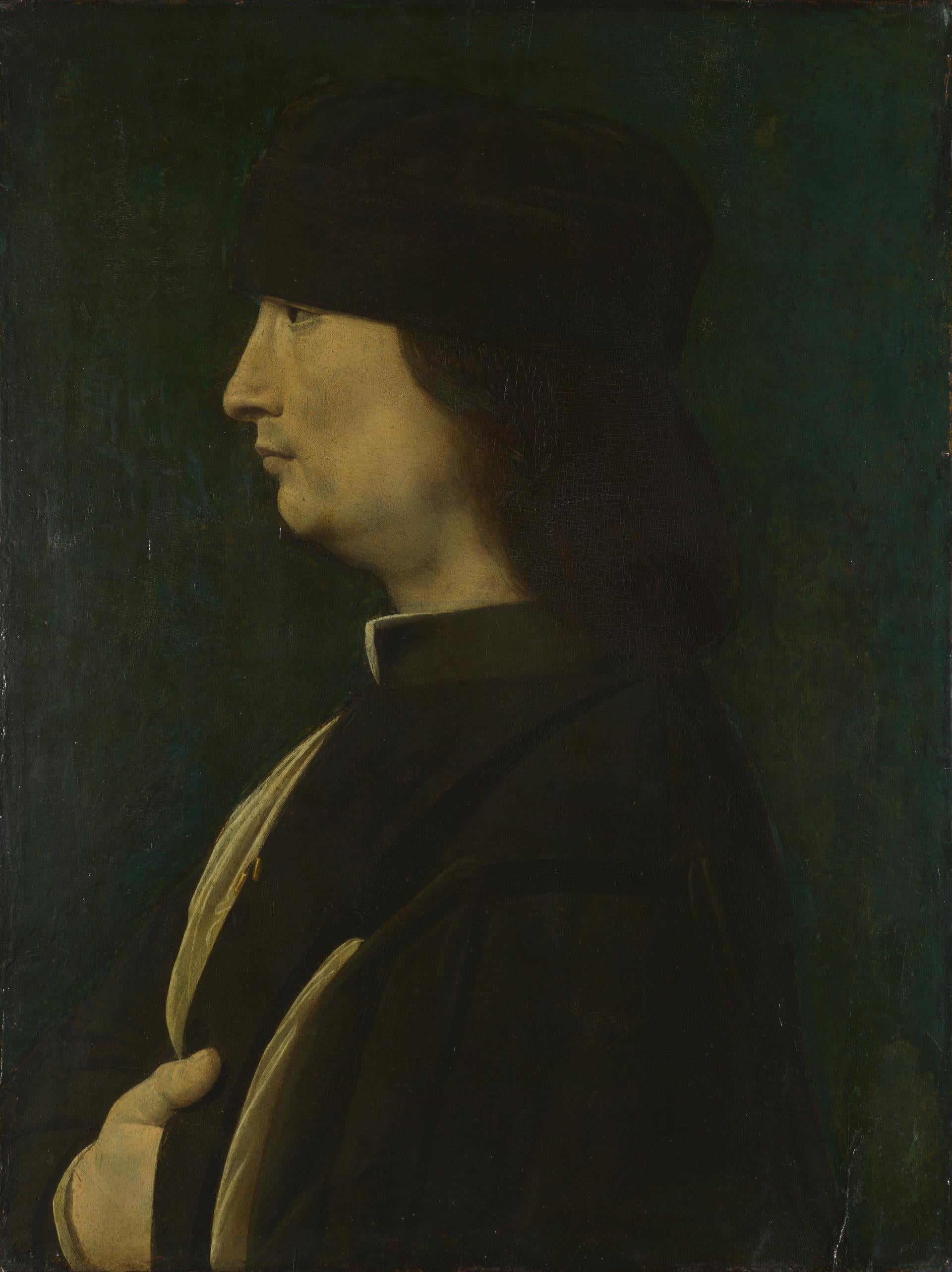 Portrait d'un homme de profil - Giovanni Antonio Boltraffio