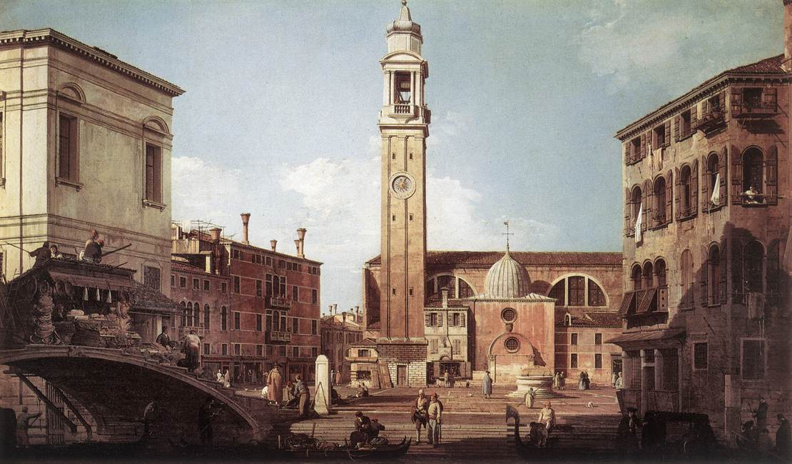 Vue du camp des Saints Apôtres - Canaletto