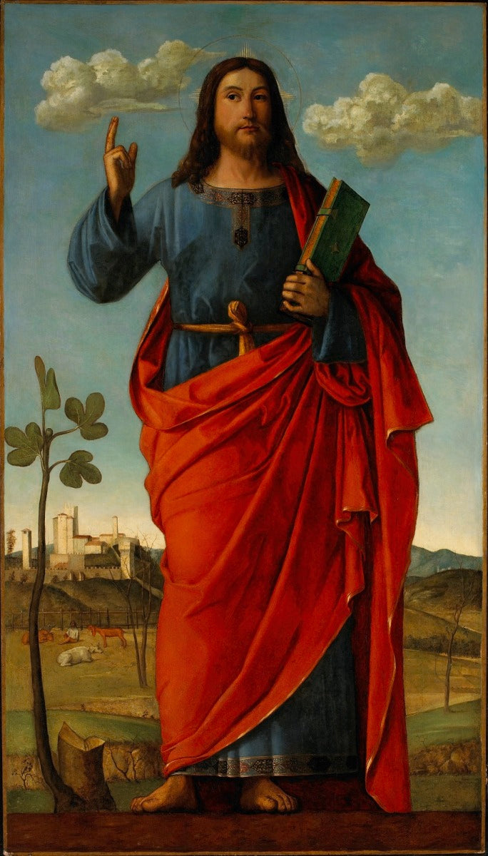 Blessing of Christ - Giovanni Bellini