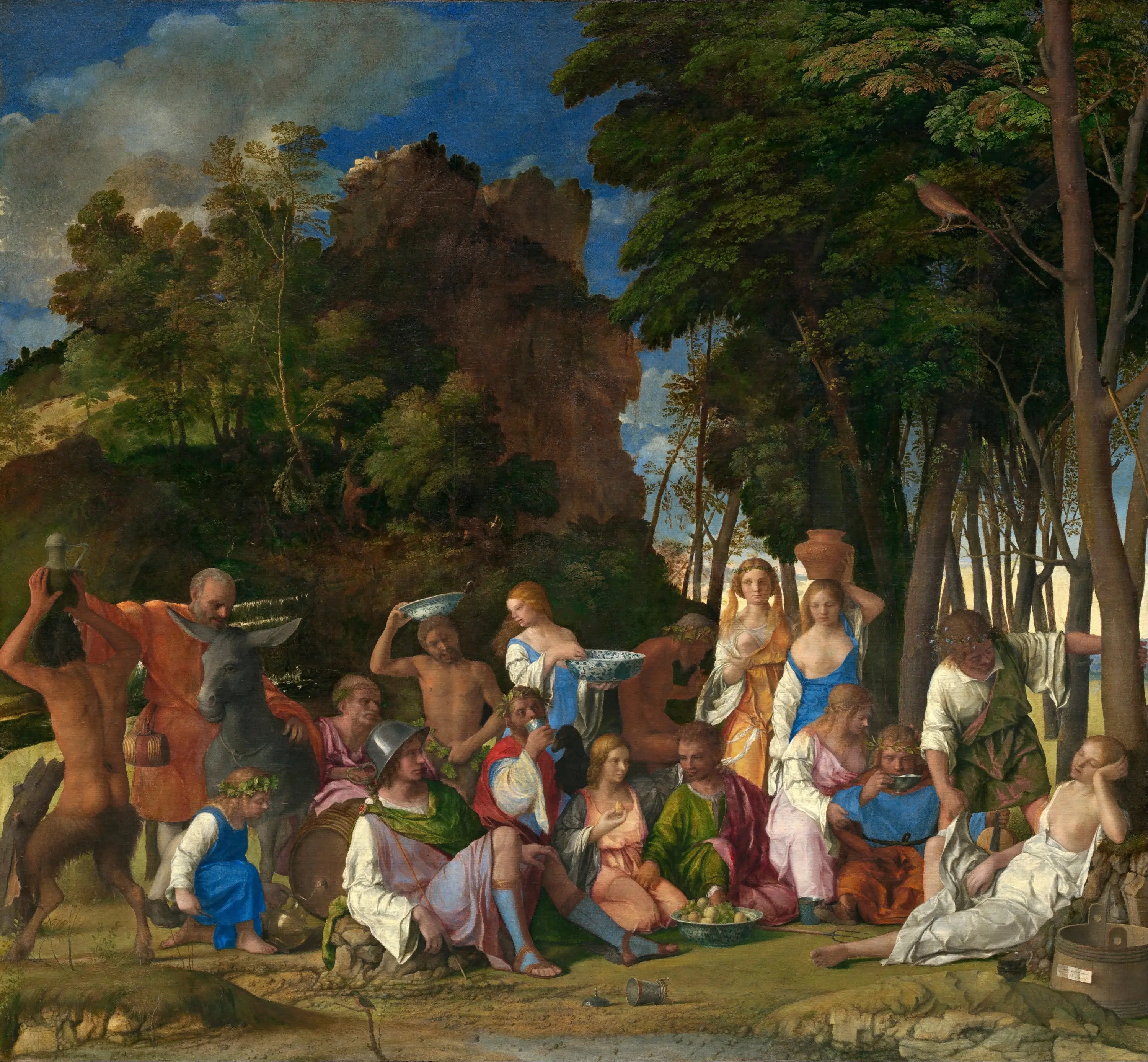 Le Festin des Dieux - Titian - Alpha Reproduction
