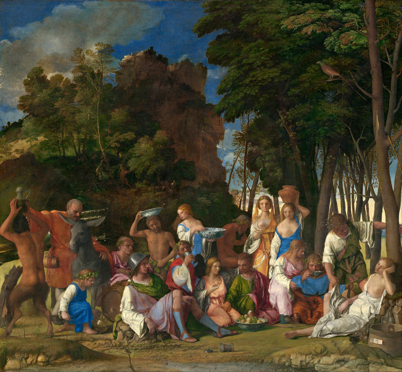 The Feast of the Gods - Giovanni Bellini