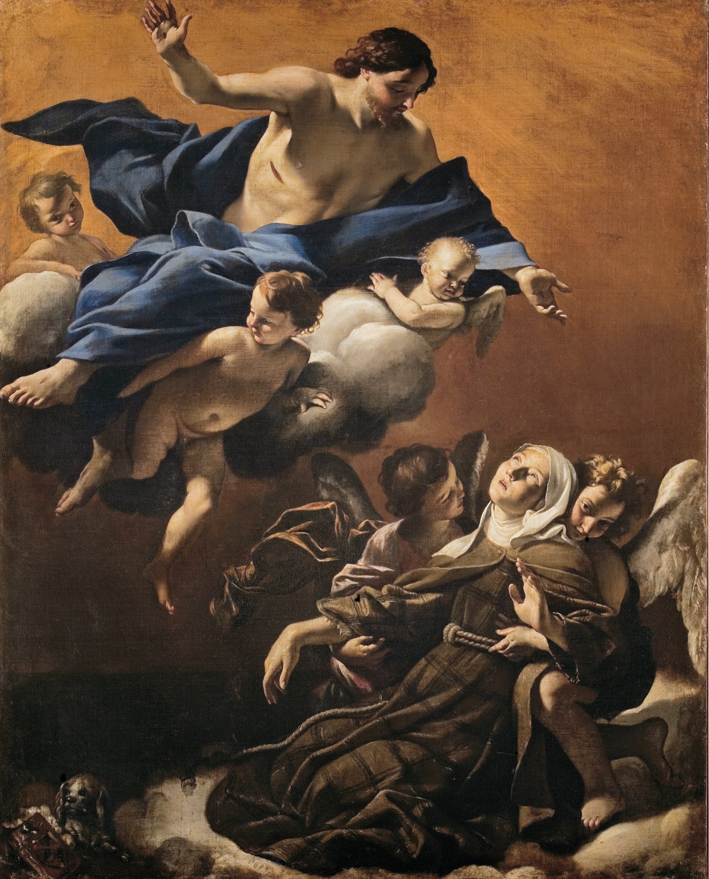 Extase de sainte Marguerite de Cortone - Giovanni Lanfranco - Alpha Reproduction