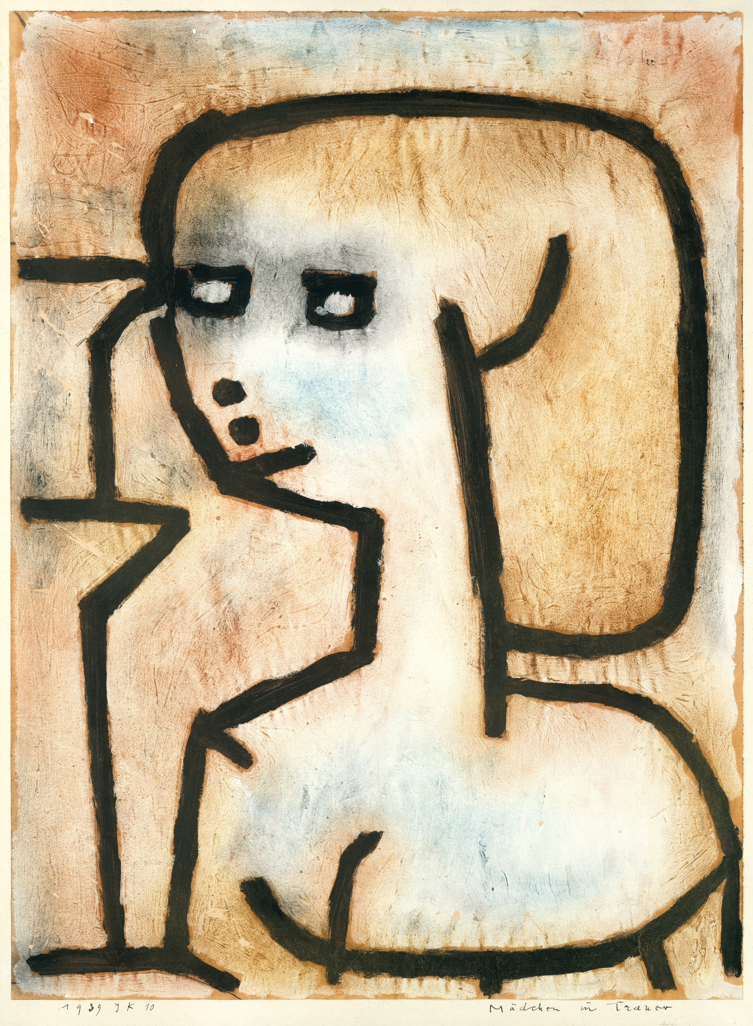 Girl in Mourning - Paul Klee