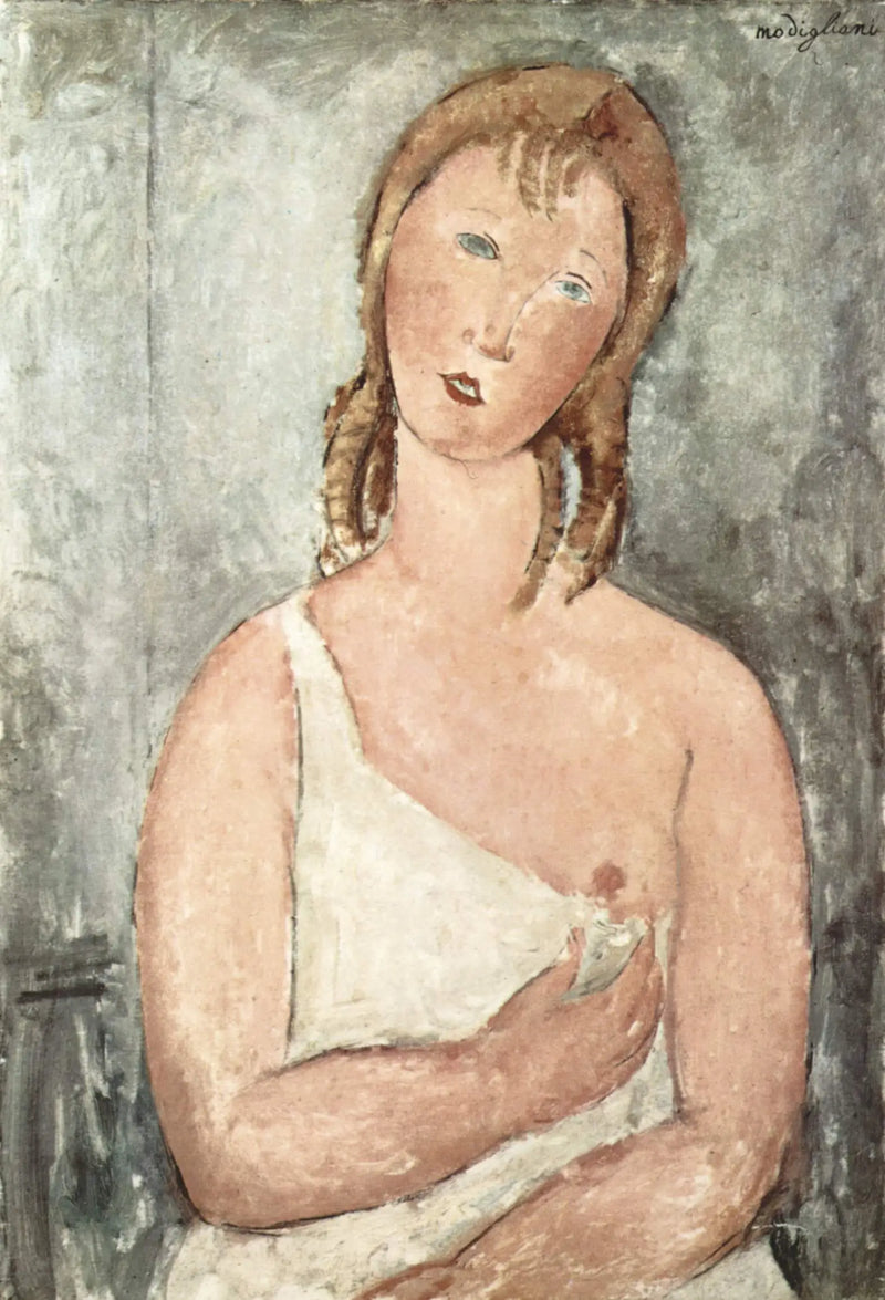 Girl in the Shirt - Amedeo Modigliani