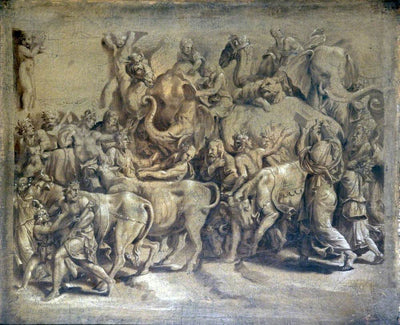 Le triomphe de Scipion l'Africain - Giulio Romano