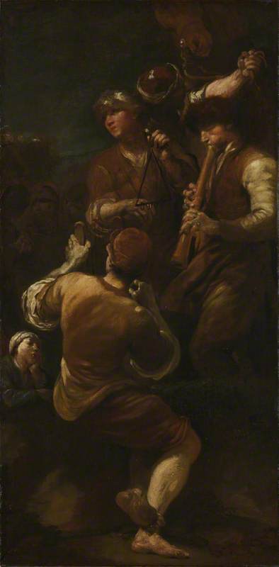 Musiciens - Giuseppe Maria Crespi image 1 copie de tableau peinte à la main