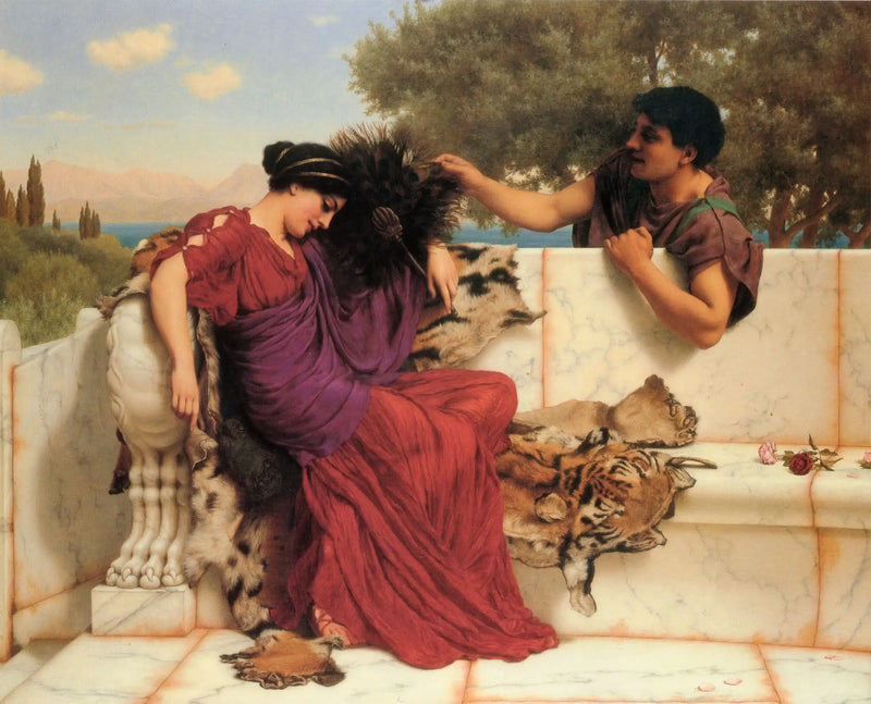 The old, old story - John William Godward