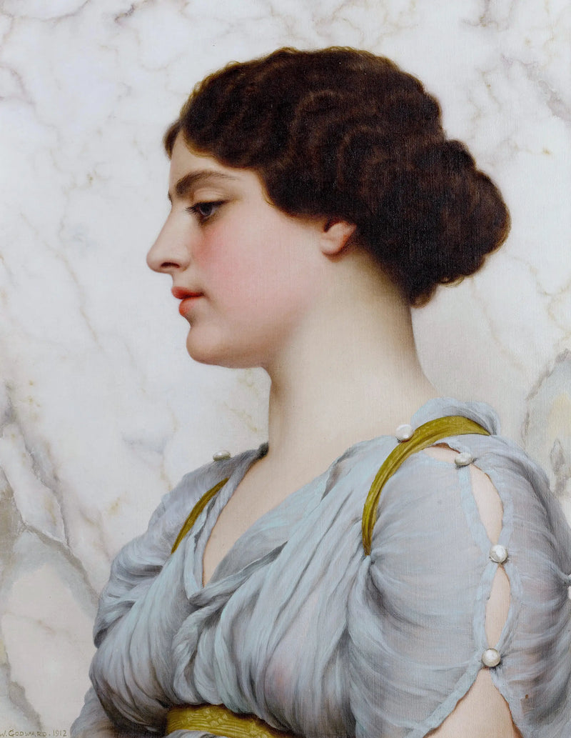 A Roman Beauty - John William Godward