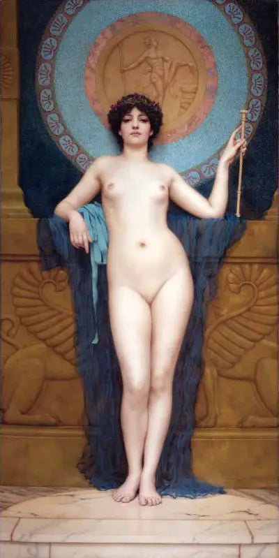 Campaspe - John William Godward - Alpha Reproduction
