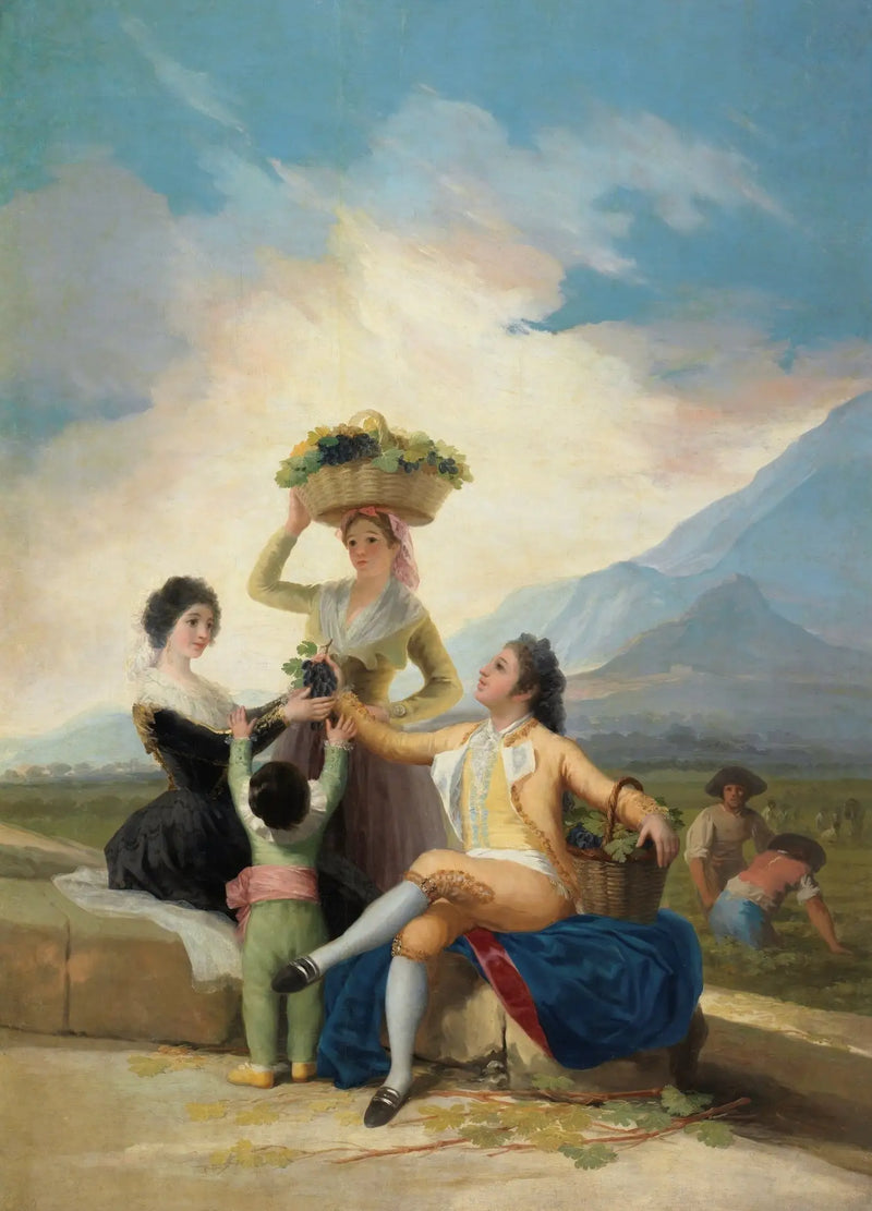 The Grape Harvest - Francisco de Goya