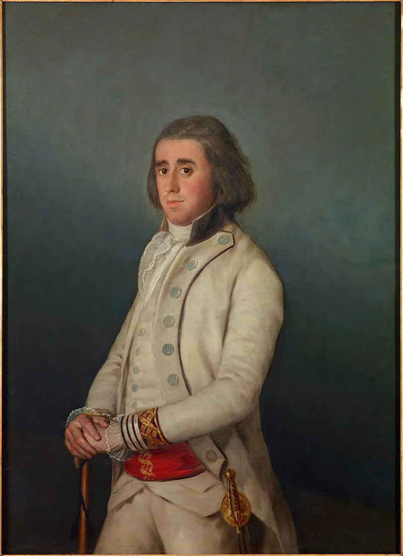 Portrait of Valentín Bellvís de Moncada y Pizarro - Francisco de Goya