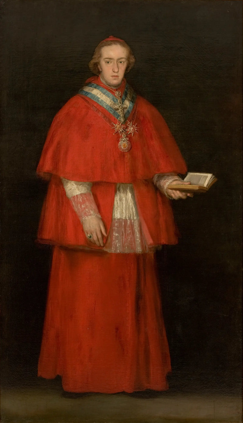 Cardinal Luis María de Borbón y Vallabriga - Francisco de Goya