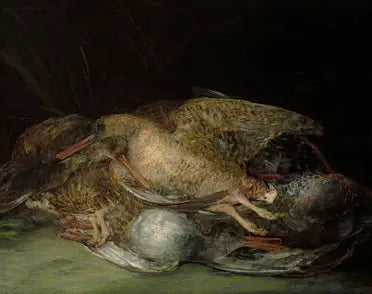 Still Life with Woodcocks - Francisco de Goya