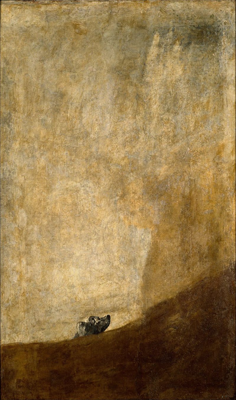 The Dog - Francisco de Goya