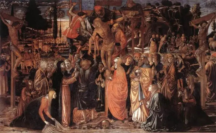 The Descent from the Cross - Benozzo Gozzoli