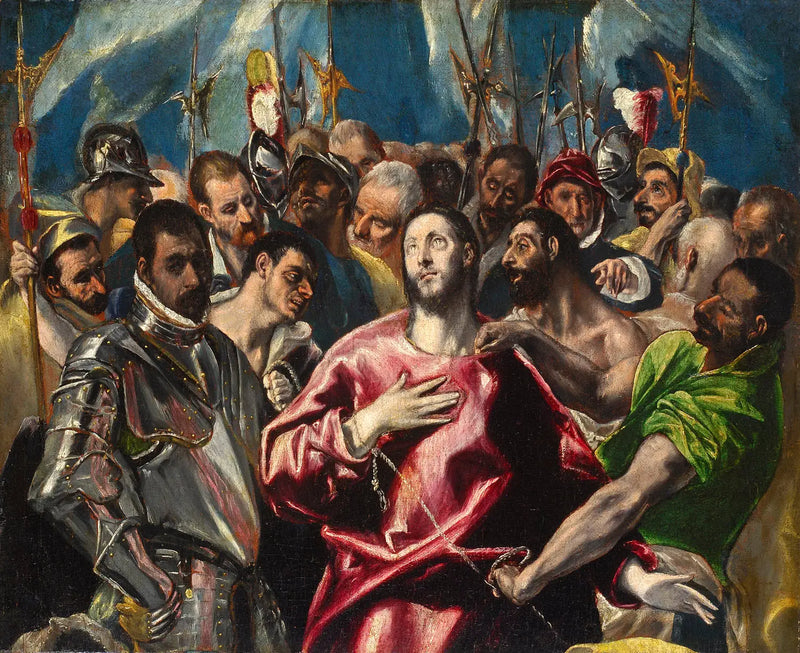 The Sharing of Christ's Tunic - El Greco