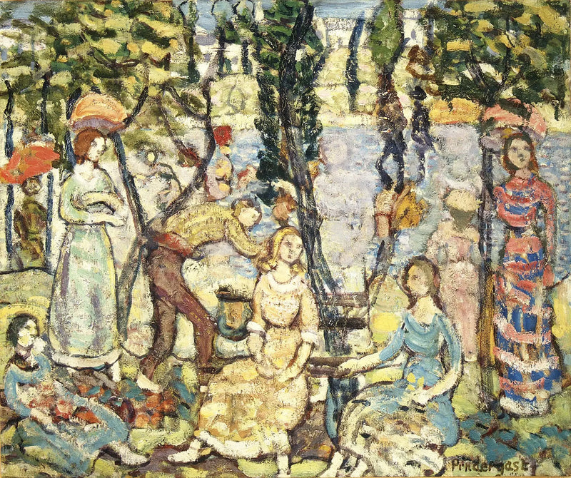 Group of Figures - Maurice Prendergast