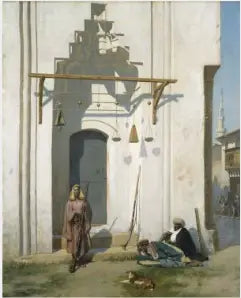 Guards at the Door of a Tomb - Jean-Léon Gérôme