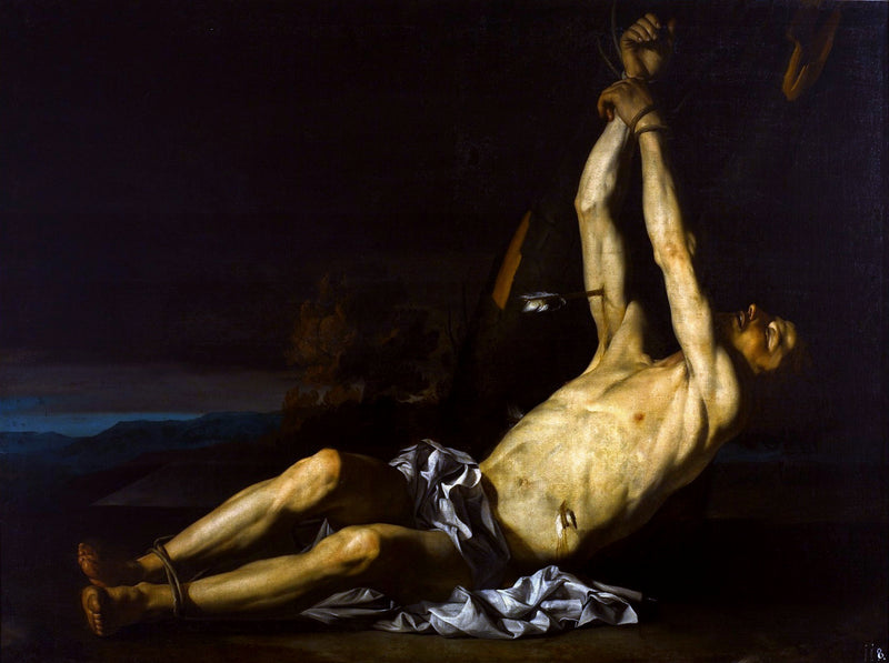 Saint Sebastian. - Jusepe de Ribera
