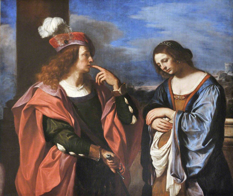 Absalom and Tamar - Guercino