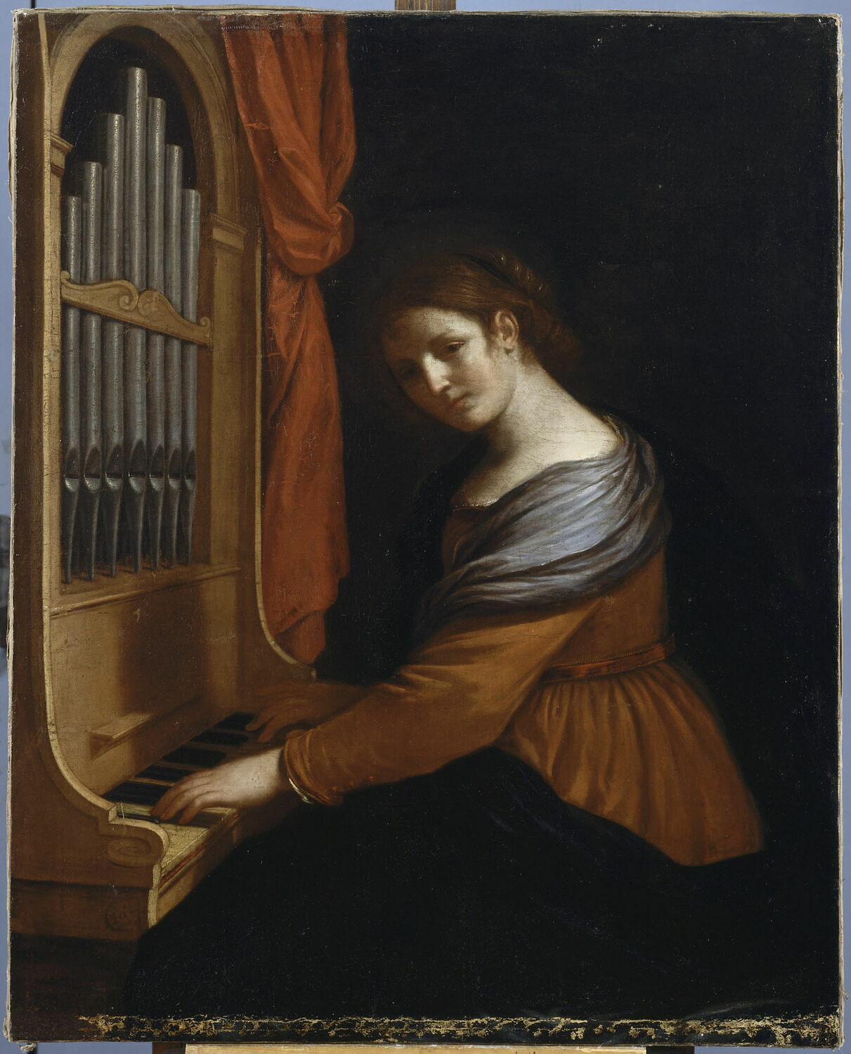 Sainte-Cécile - Guercino - Alpha Reproduction