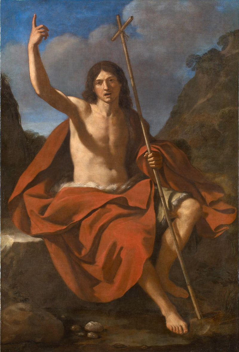 Saint John the Baptist - Guercino