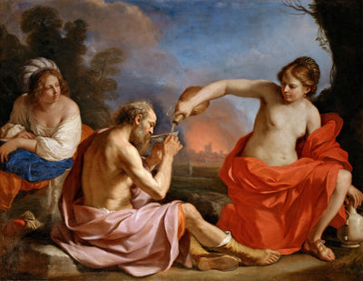 Loth et ses Filles - Guercino - Alpha Reproduction