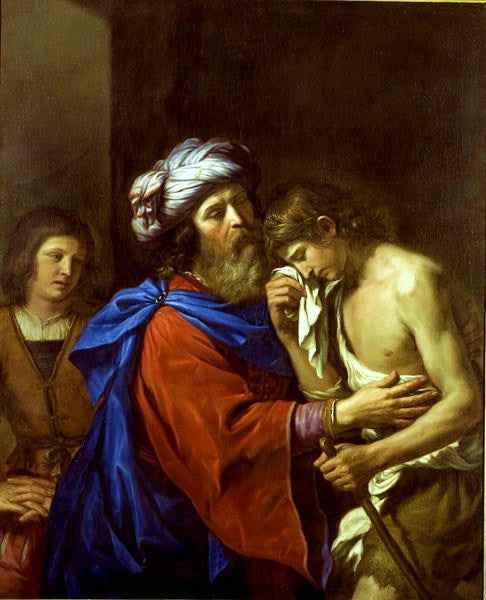 The Return of the Prodigal Son. - Guercino