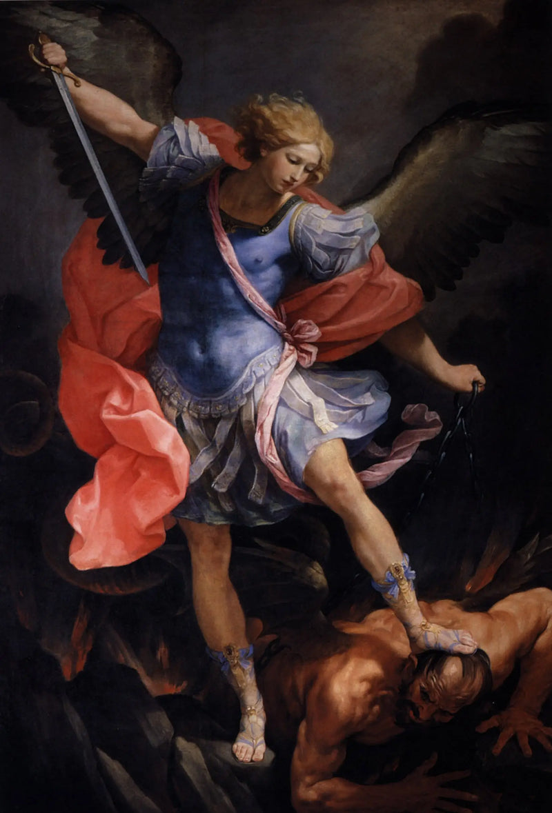 Saint Michael the Archangel defeating the demon - Guido Reni