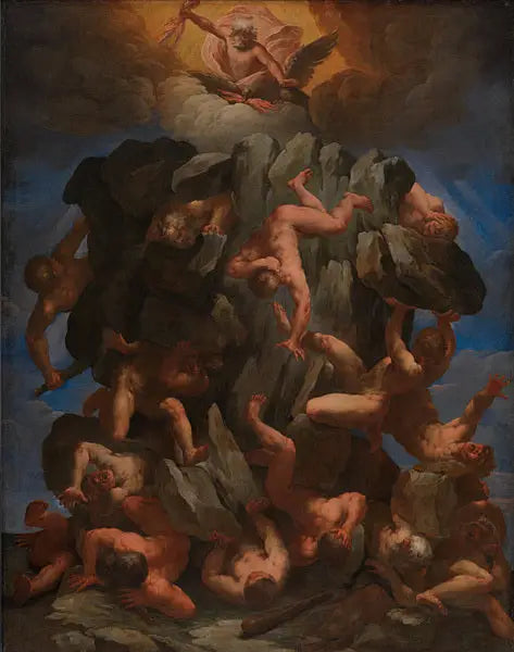 The Fall of the Giants - Guido Reni