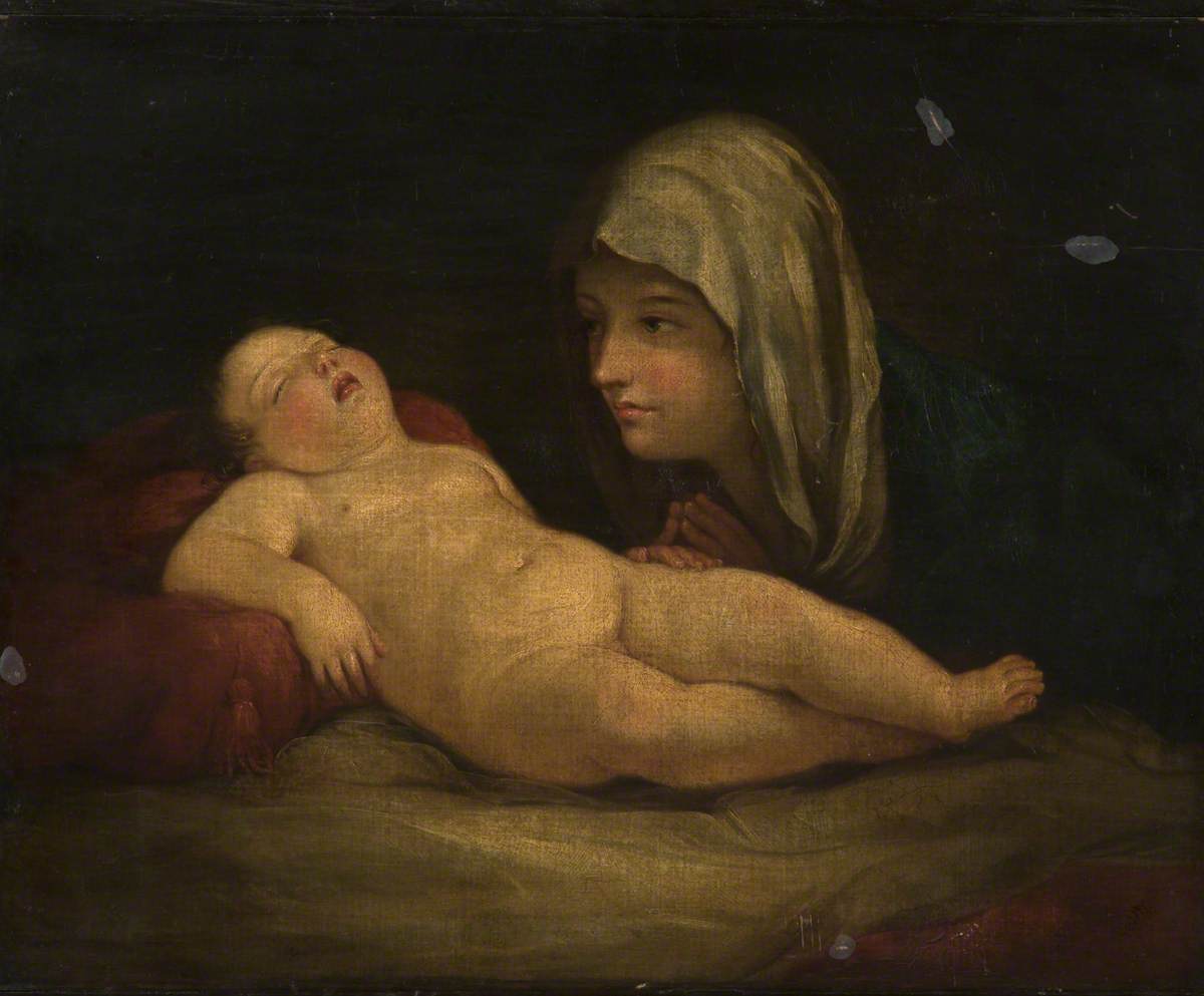 La Vierge et l'Enfant endormi - Guido Reni