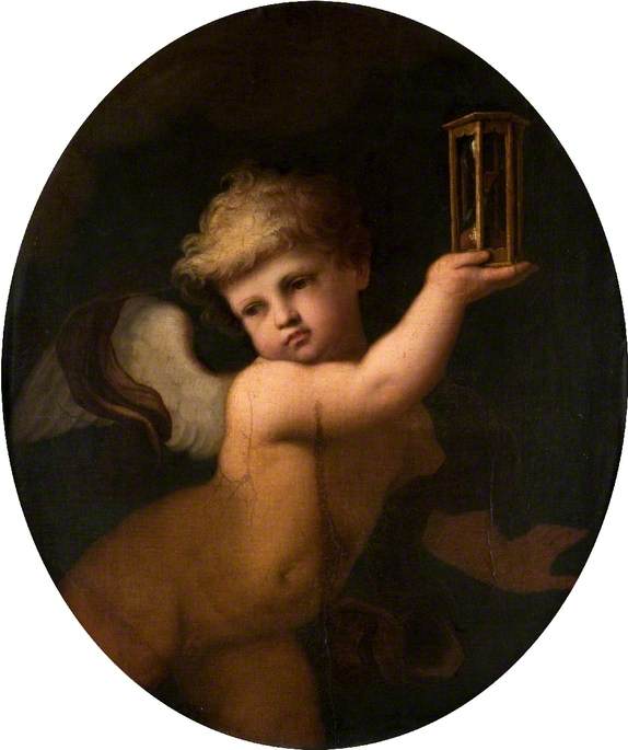 Cupidon avec un sablier - Guido Reni