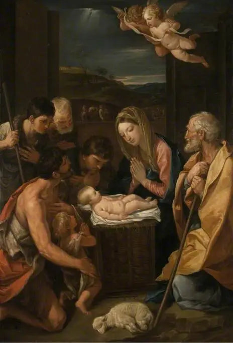 The Adoration of the Shepherds - Guido Reni