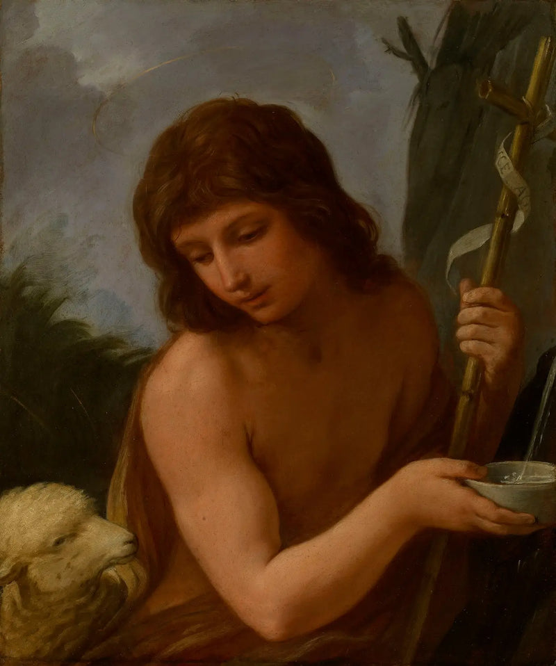 Saint John the Baptist in the Desert - Guido Reni