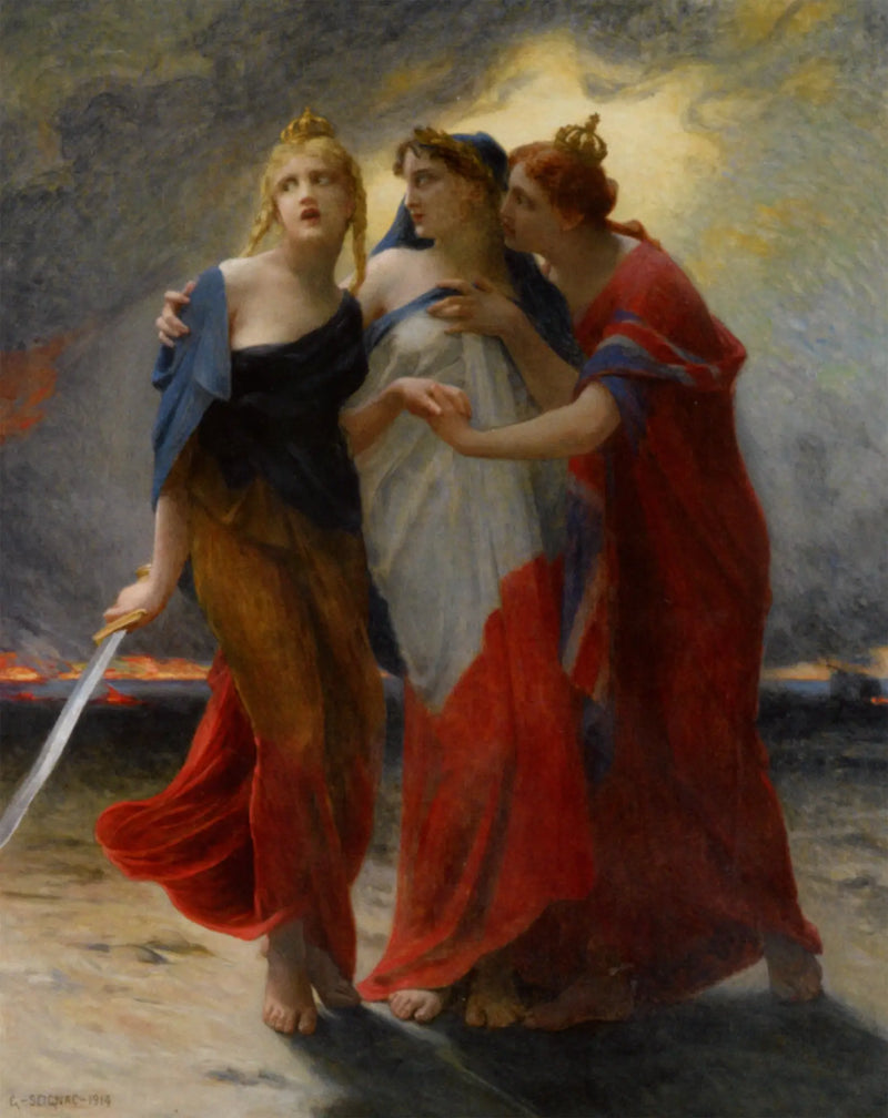 Belgium, France et England devant l'invasion Allemande - Guillaume Seignac