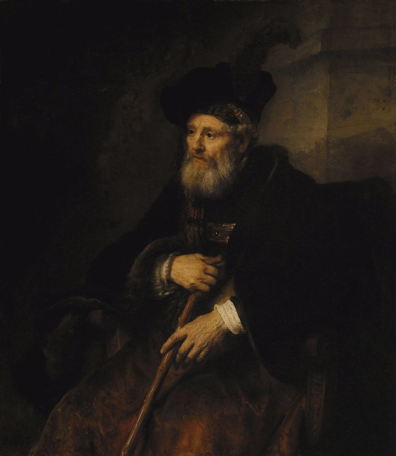 Portrait of an elderly man - Rembrandt