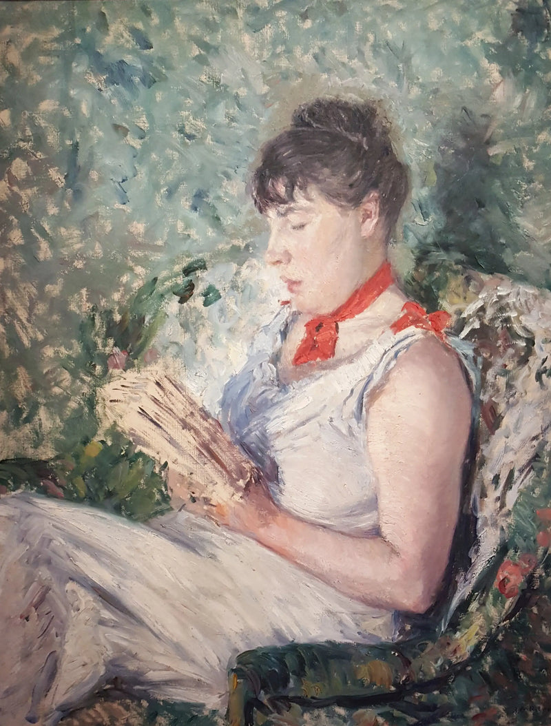 Portrait of a Woman Sitting, Reading - Gustave Caillebotte