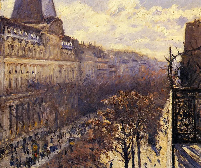 Boulevard des Italians - Gustave Caillebotte