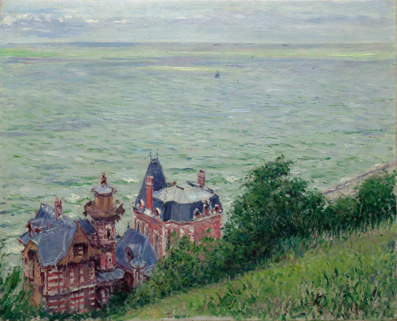 Villas in Trouville - Gustave Caillebotte