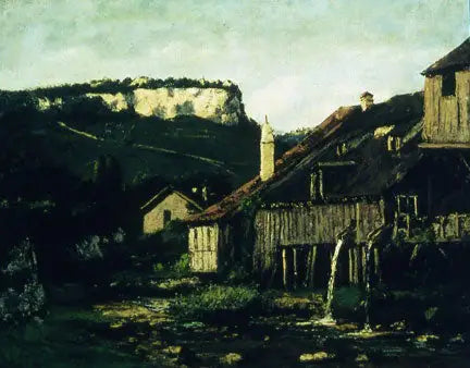 Landscape at Ornans - Gustave Courbet