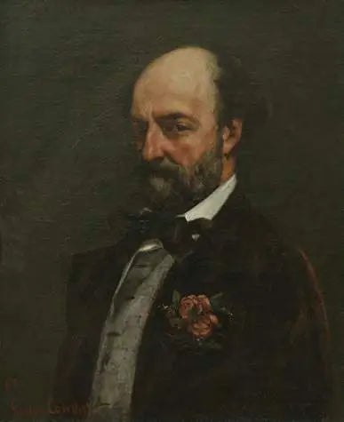 Portrait of Gustave Matthieu - Gustave Courbet